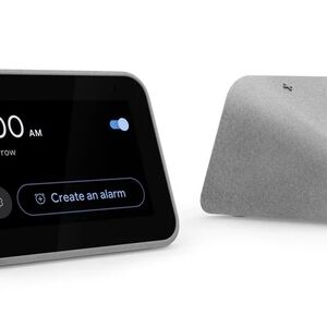 NEW IN BOX - The Lenovo Smart Clock, model CD-24501F, With Google Assistant
